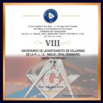 VIII Aniversario de la R.L.S. Miguel Grau Seminario Unión Fraternal N° 82