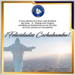 Felicidades Cochabamba 2022