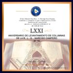 LXXI Aniversario de la R.·.L.·.S.·. Narciso Campero Nº 10